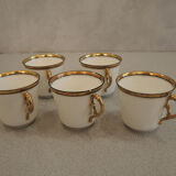 Old Porcelain Coffee Service Part 11 pcs