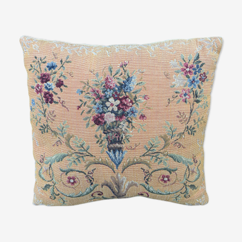 Jules Pansu vintage tapestry cushion