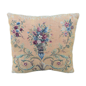 Jules Pansu vintage tapestry cushion