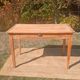 Old wooden table with drawer – Vintage desk