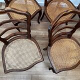 Set of 6 Louis Philippe canned chairs