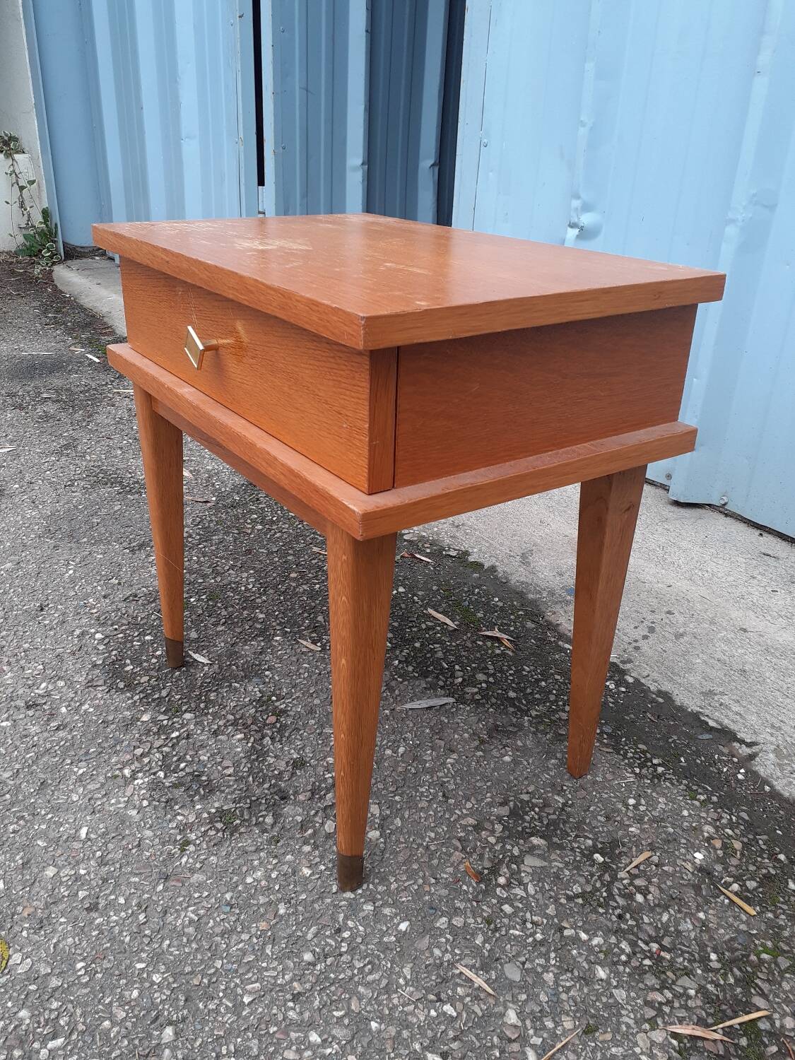Vintage bedside table