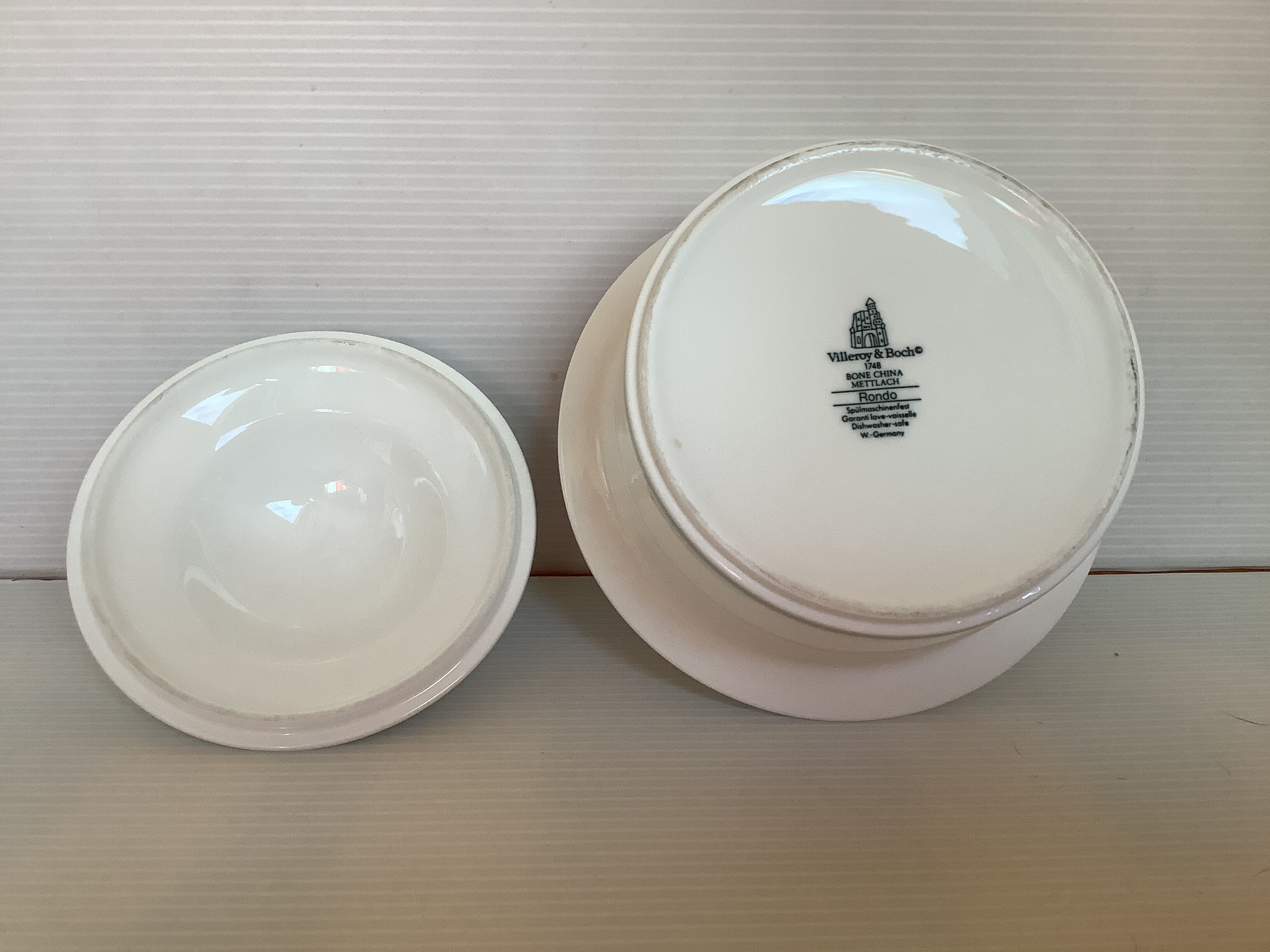 Round sugar bowl Villeroy & Boch