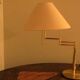 Relux Milano multi-adjustable brass table lamp, Italy 1970s
