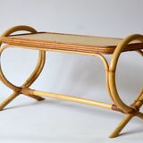 Rattan coffee table