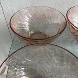 Set of 4 bowls arcoroc model rosaline