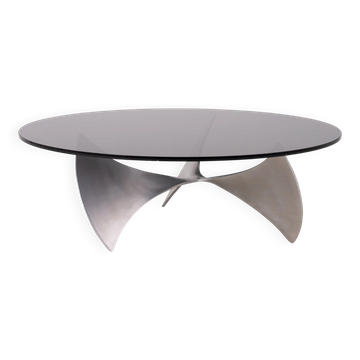 Propeller coffee table by Knut Hesterberg for Ronald Schmitt