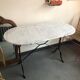 Marble bistro table