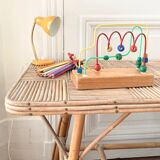 Wooden labyrinth abacus