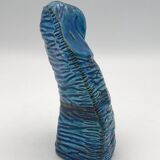 Ceramic OWL Rimini Blu by ALDO LONDI for BITOSSI, Italy
