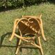Very beautiful set of 4 antique rattan chairs. Luxury model, perfect condition.