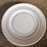 Series of 7 vintage dessert plates