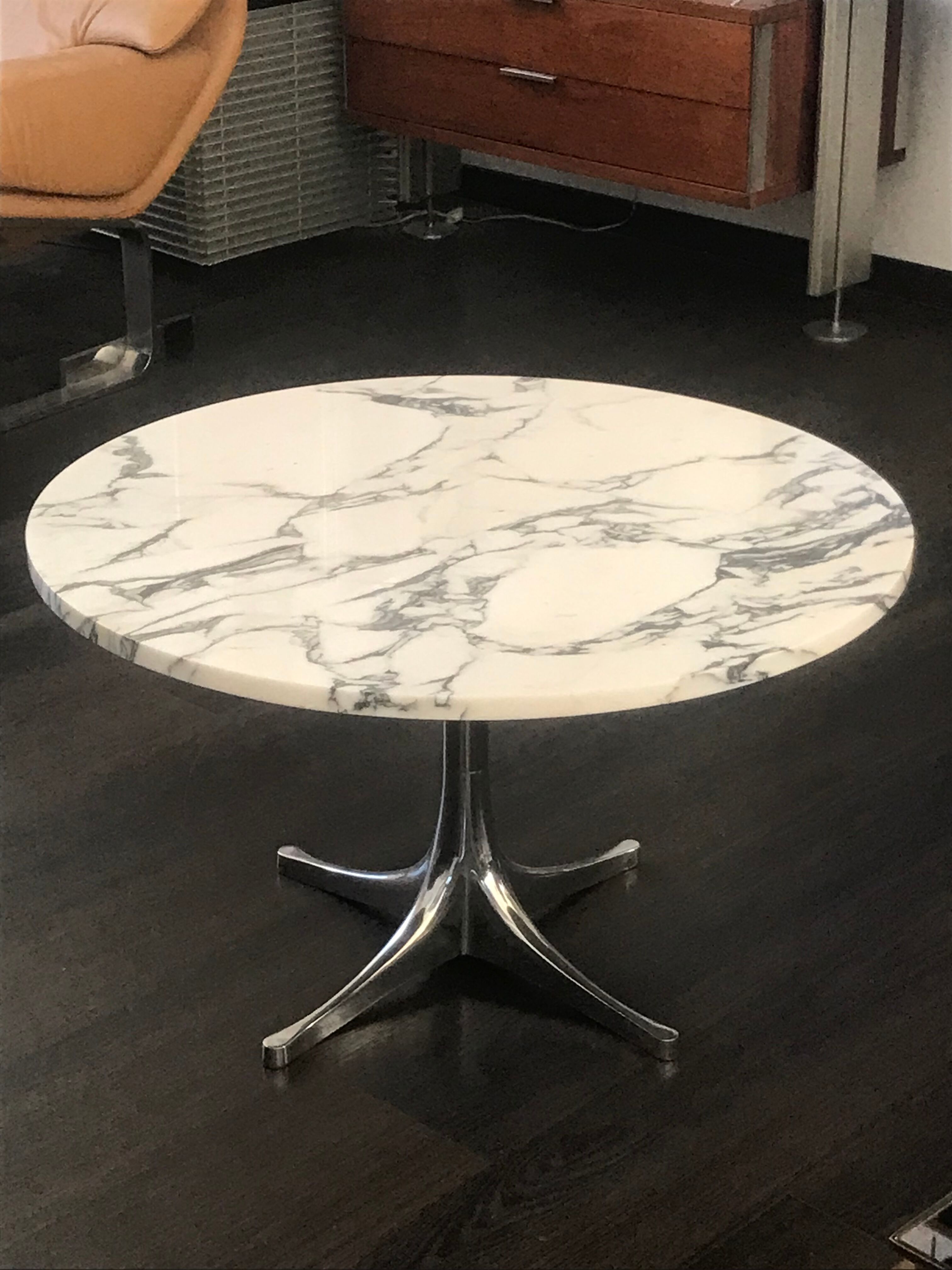 Table basse marbre Georges Nelson pour Herman Miller 1970