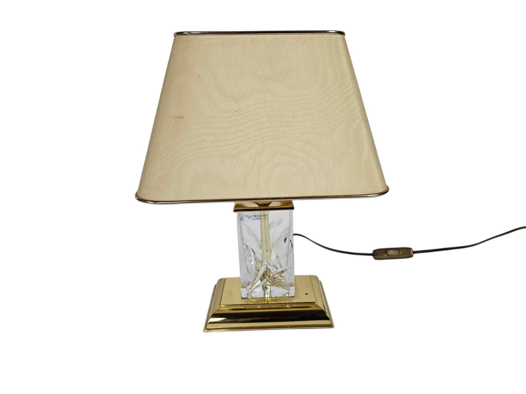 Nachtmann Leuchten - Hollywood Regency style - Crystal - W-Germany - 70's