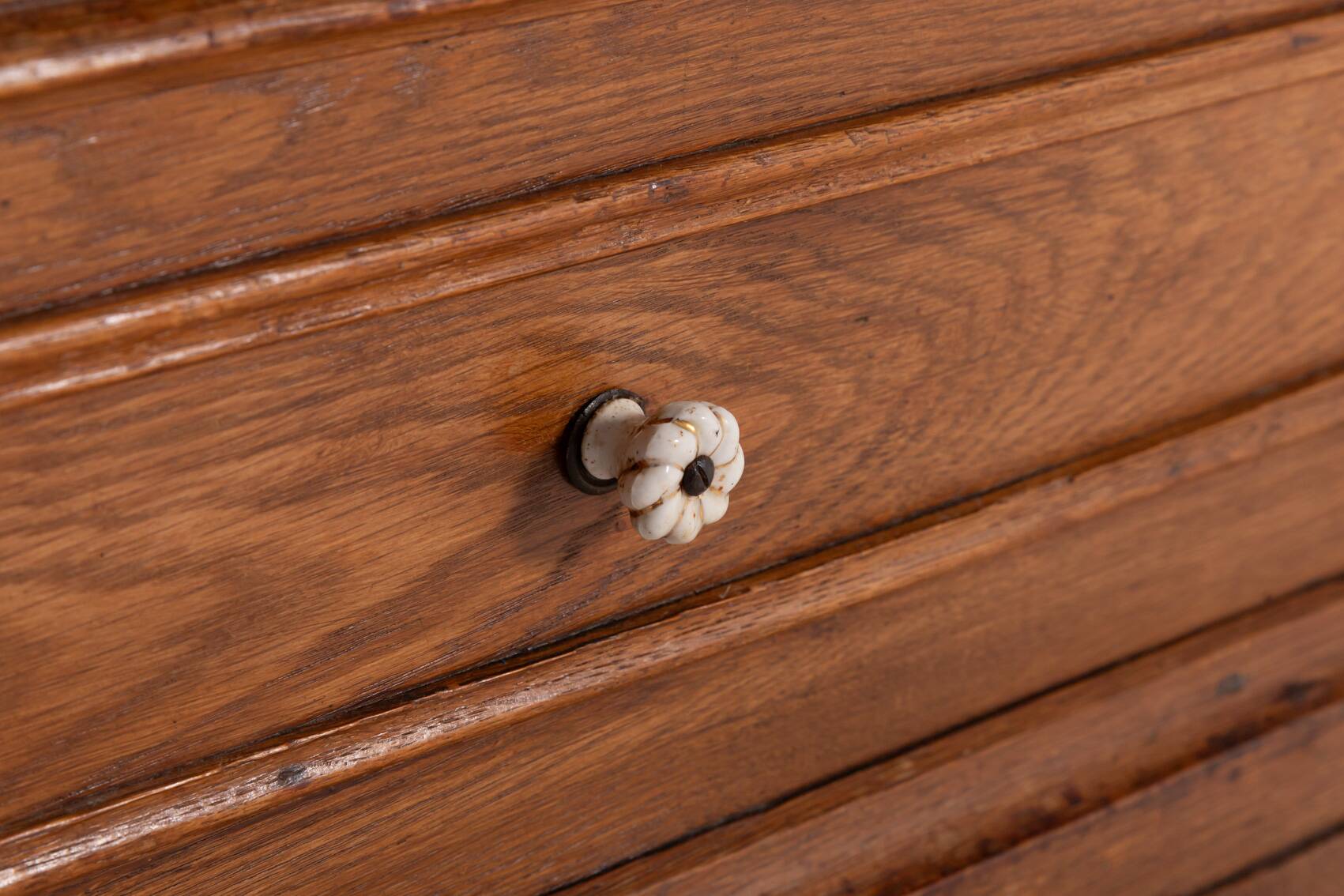 Vintage oak wardrobe