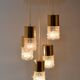 Pair of hanging lamps