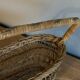Vintage rattan bottle holder
