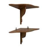 Corner shelves
