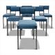 Set of 6 chairs from the 1970s by Roche Bobois.