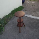 High-adjustable wooden stool