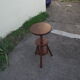 High-adjustable wooden stool