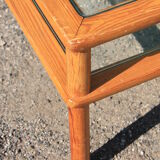 Table coffee trays in glass