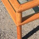 Table basse plateaux verres