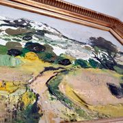 Huile sur toile - Campagne Provençal - Michel Jouenne