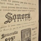 Poster "Grand Concert" - City of Saint-Macaire - 1934