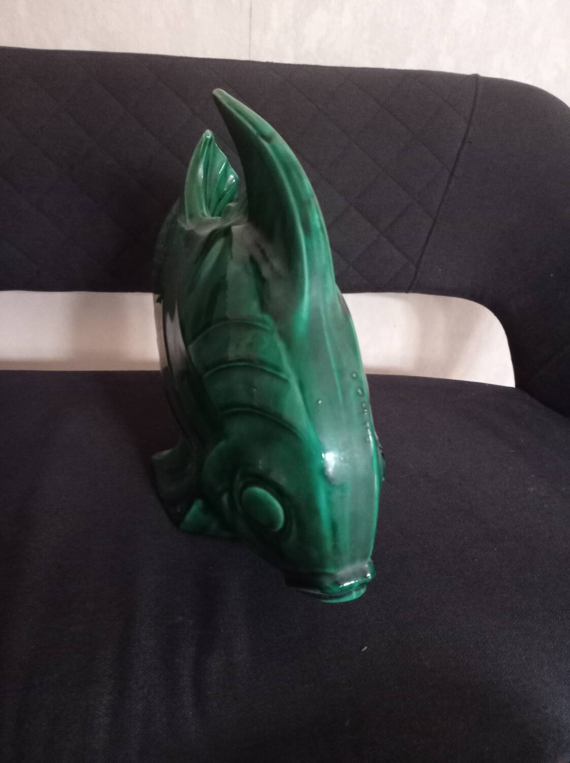 LEJAN stamped ceramic fish