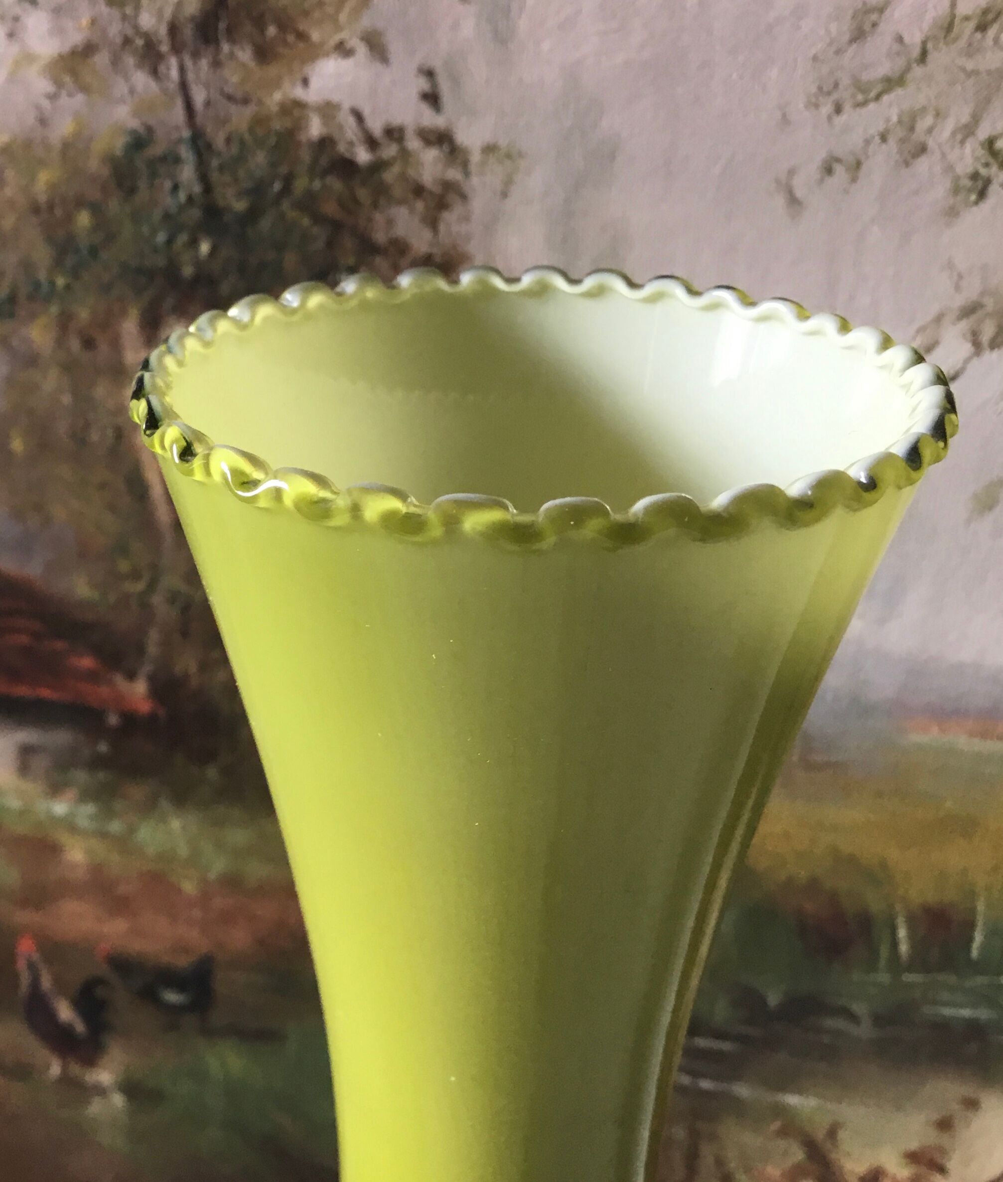 Soliflore green opaline