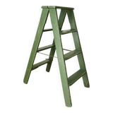 Antique wooden painter's stepladder