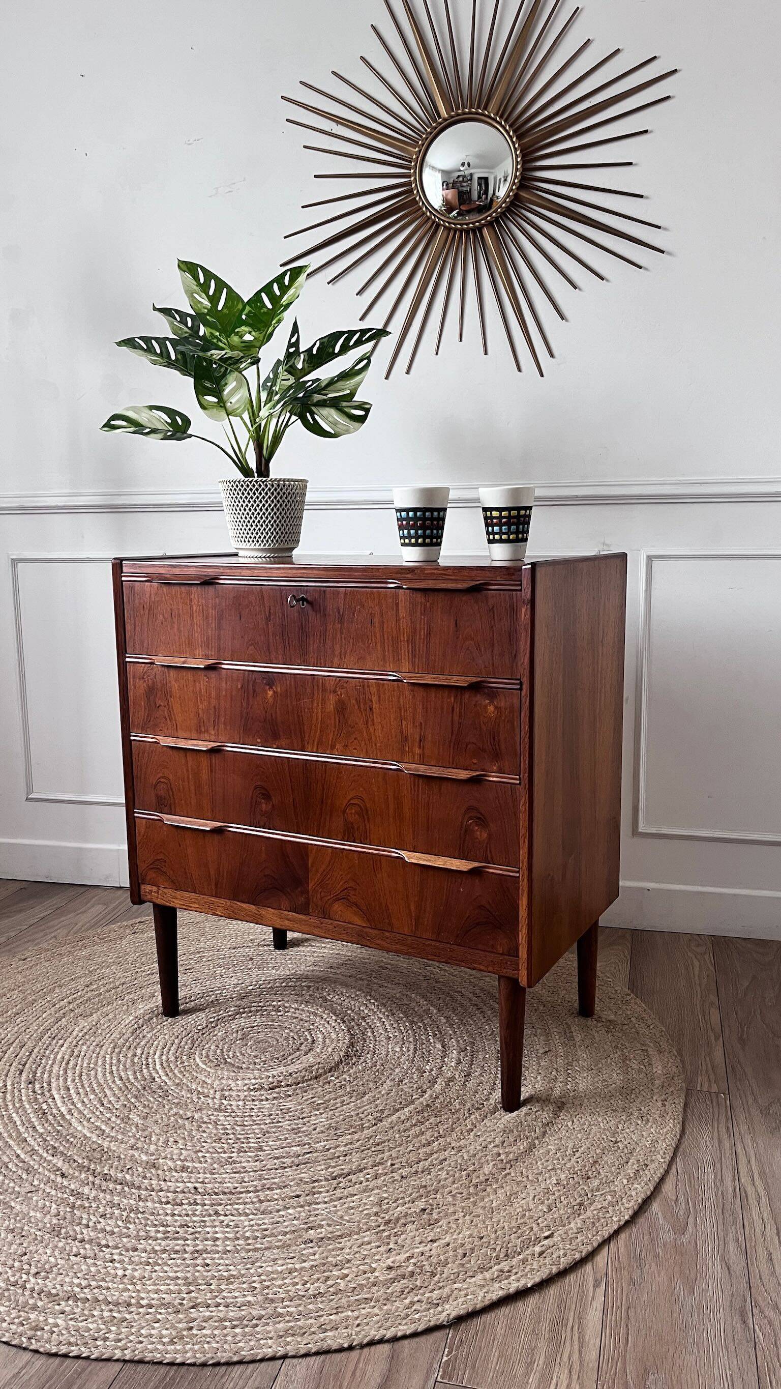 Commode danoise en palissandre
