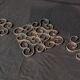 Trivet with Two Gallia Bottle Coasters for Christofle