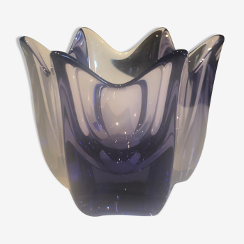 Tulip cup swedish crystal orrefors