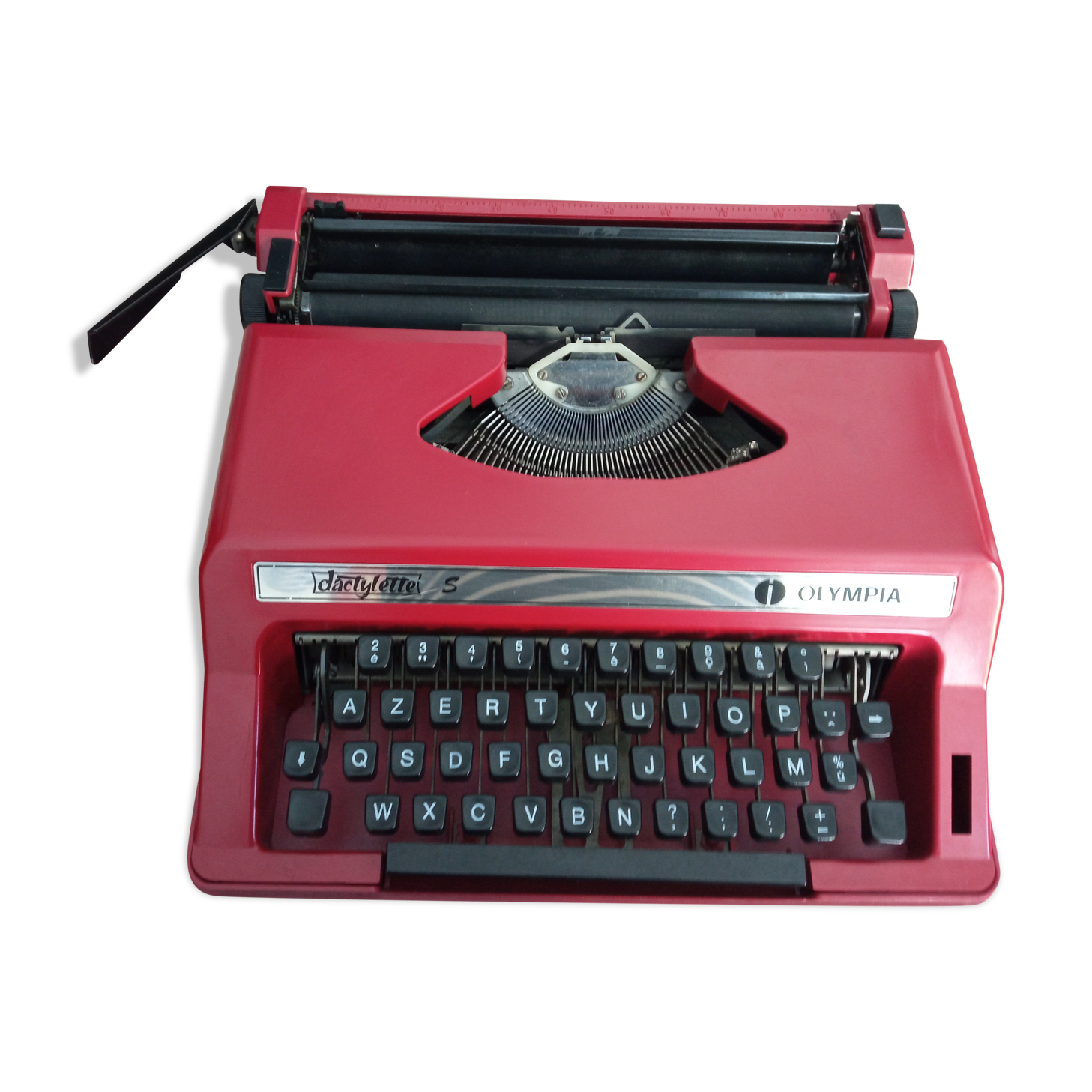 Typewriter Olympia Dactylette S Grenat