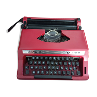 Typewriter Olympia Dactylette S Grenat