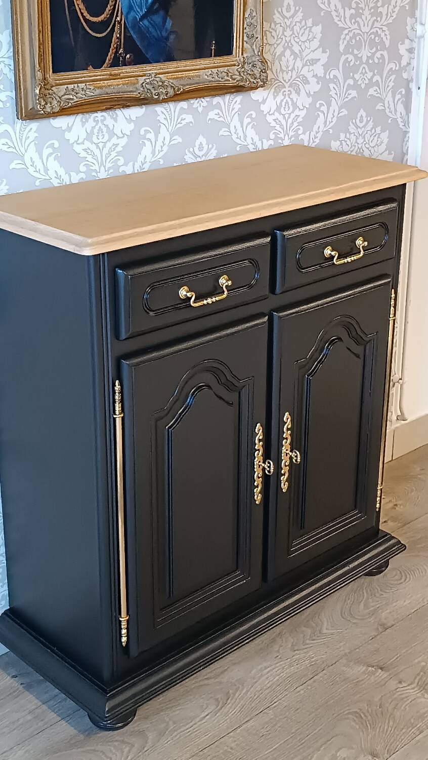 Parisian buffet in solid oak