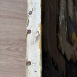 Oil on canvas "Young Girl with Fruit" 20th century, signed