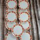 13 vintage flat plates from Moulin des Loups