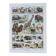 Original plate from 1930: wild and domestic mammals