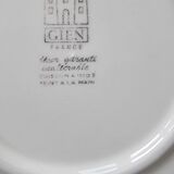 Served in Gien earthenware