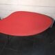Table basse vintage des années 60 rouge 