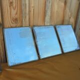 Vintage Barber Triptych Mirror