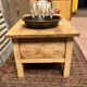 Coffee table with two drawers