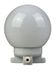 50s 60s wall lamp cellar lamp ceramic & glass Bauhaus design