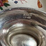 Saucière en métal argenté ancienne estampillée Birks