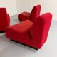 Modular design canapé Don Chadwick / Herman Miller vintage red