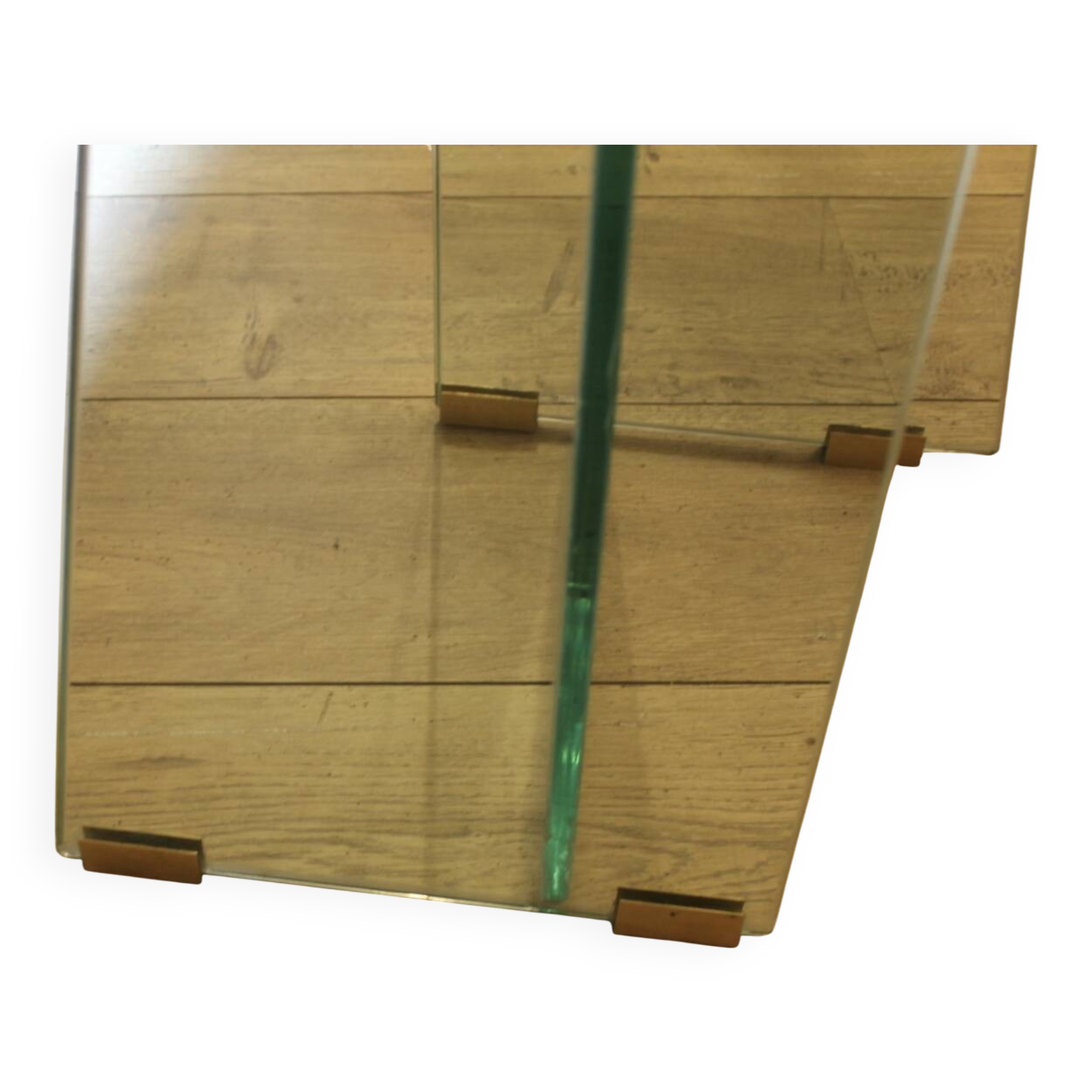 Glass gueridon, 1970