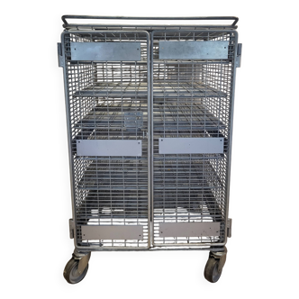 Vintage industrial serving trolley